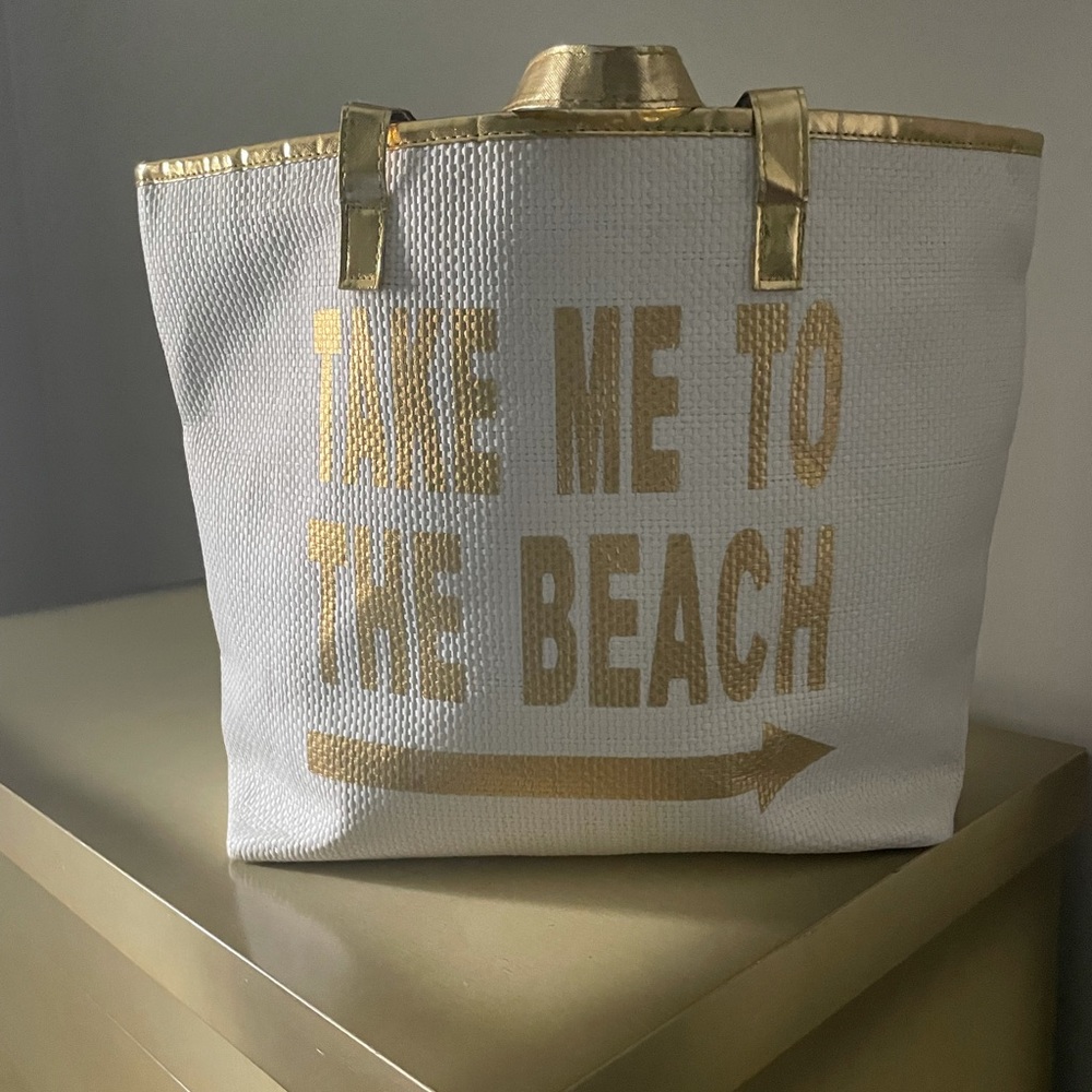 Take me to the beach tote